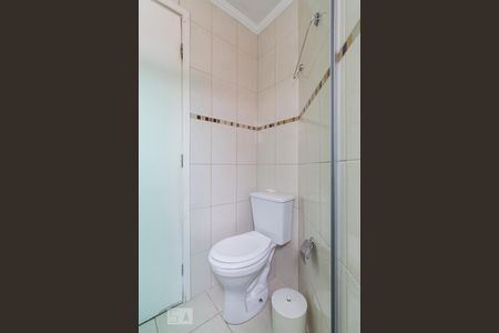 Banheiro da suíte 01 de casa de condomínio à venda com 2 quartos, 87m² em Vila Ema, São Paulo