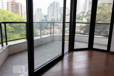 Varanda da Sala de apartamento para alugar com 4 quartos, 180m² em Aclimação, São Paulo