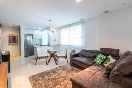 Sala de apartamento à venda com 1 quarto, 58m² em Bigorrilho, Curitiba