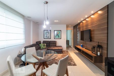 Sala de apartamento à venda com 1 quarto, 58m² em Bigorrilho, Curitiba