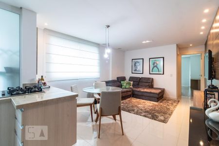 Sala de apartamento à venda com 1 quarto, 58m² em Bigorrilho, Curitiba