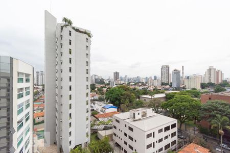 Varanda - Vista de apartamento à venda com 2 quartos, 75m² em Alto da Boa Vista, São Paulo
