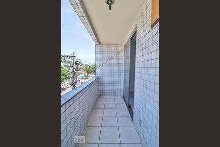 Varanda Sala/Quarto de kitnet/studio para alugar com 1 quarto, 35m² em Curicica, Rio de Janeiro