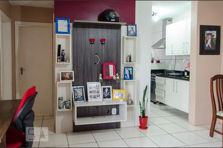 Sala de apartamento para alugar com 2 quartos, 55m² em Igara, Canoas