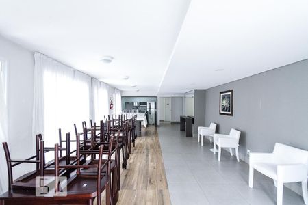 Apartamento à venda com 34m², 1 quarto e sem vagaSalão de festas