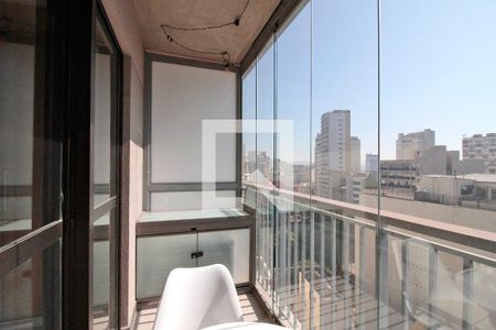 Studio para alugar com 30m², 1 quarto e sem vagaVaranda