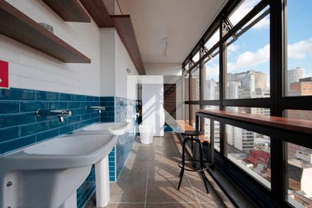 Studio para alugar com 30m², 1 quarto e sem vagaLavanderia