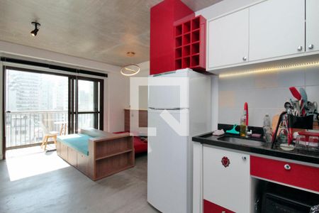 Studio para alugar com 30m², 1 quarto e sem vagaCozinha