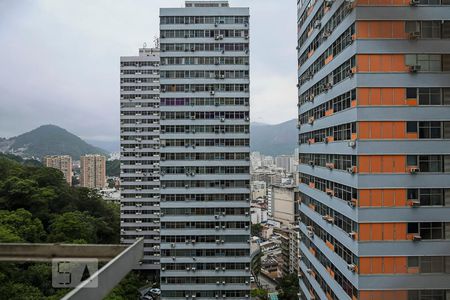 Vista da Sala de apartamento à venda com 3 quartos, 97m² em Botafogo, Rio de Janeiro