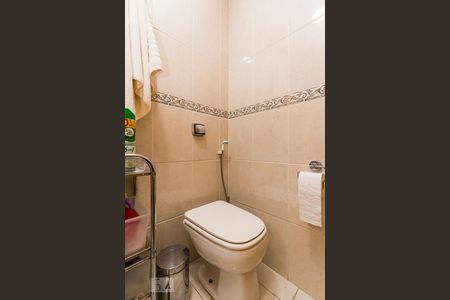 Banheiro Social de apartamento à venda com 3 quartos, 97m² em Botafogo, Rio de Janeiro