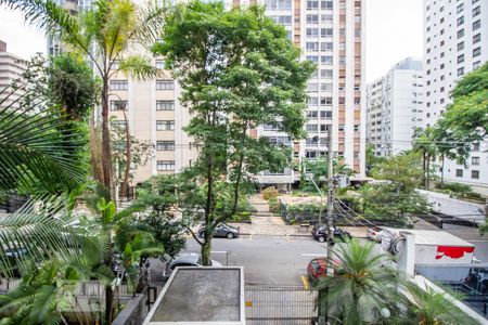 Sala vista de apartamento para alugar com 4 quartos, 175m² em Jardim Paulista, São Paulo