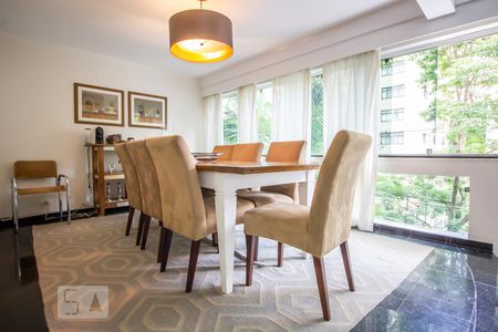 Sala de jantar de apartamento para alugar com 4 quartos, 175m² em Jardim Paulista, São Paulo