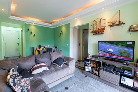 Sala de apartamento à venda com 2 quartos, 62m² em Jardim Ubirajara (zona Sul), São Paulo