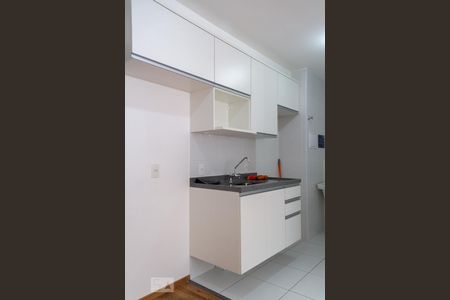Cozinha de apartamento à venda com 2 quartos, 33m² em Barra Funda, São Paulo