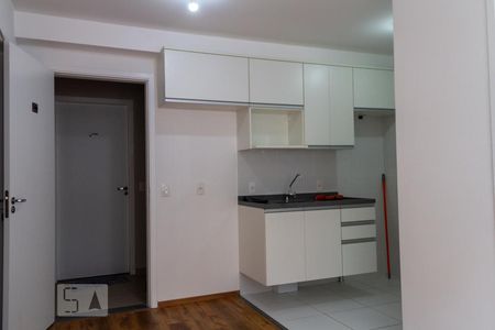 Cozinha de apartamento à venda com 2 quartos, 33m² em Barra Funda, São Paulo