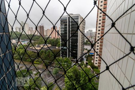 Vista da Sala de apartamento à venda com 2 quartos, 164m² em Alphaville Industrial, Barueri