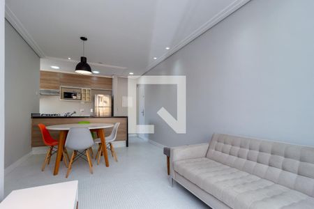 Sala de Estar de apartamento para alugar com 2 quartos, 58m² em Vila Bertioga, São Paulo