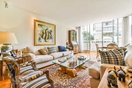 Sala de apartamento à venda com 3 quartos, 160m² em Jardim Paulista, São Paulo