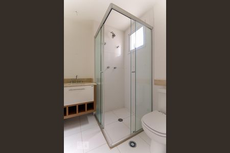 Banheiro da suíte 1 de apartamento à venda com 3 quartos, 156m² em Jardim Avelino, São Paulo