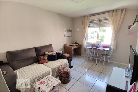 Sala de apartamento para alugar com 1 quarto, 32m² em Canudos, Novo Hamburgo