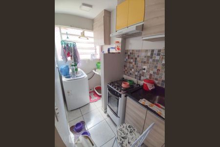 Cozinha de apartamento para alugar com 1 quarto, 32m² em Canudos, Novo Hamburgo