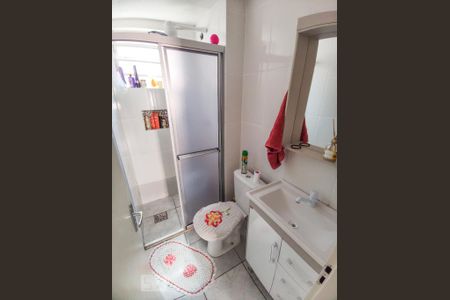 Banheiro de apartamento para alugar com 1 quarto, 32m² em Canudos, Novo Hamburgo