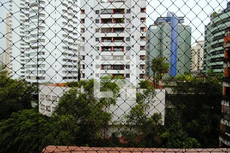 Varanda da Sala de apartamento para alugar com 1 quarto, 45m² em Real Parque, São Paulo