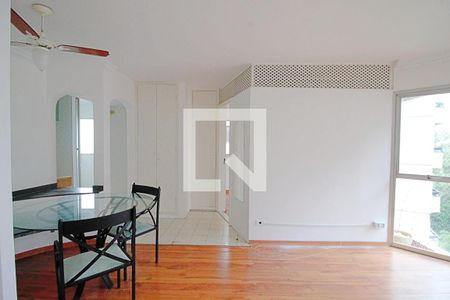 Sala  de apartamento à venda com 1 quarto, 45m² em Real Parque, São Paulo