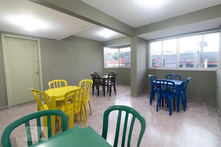 Área comum - Salão de festas de kitnet/studio para alugar com 1 quarto, 27m² em Batel, Curitiba