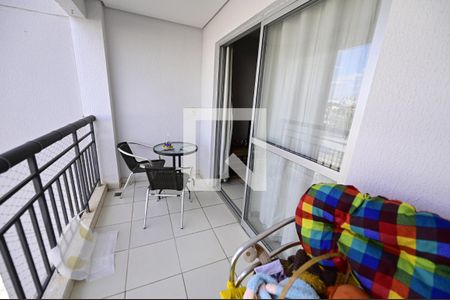Varanda sala de apartamento para alugar com 2 quartos, 68m² em Vila Jaragua, Goiânia
