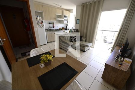 Sala de apartamento para alugar com 2 quartos, 68m² em Vila Jaragua, Goiânia