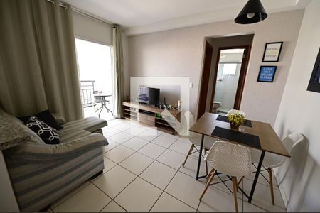 Sala de apartamento para alugar com 2 quartos, 68m² em Vila Jaragua, Goiânia