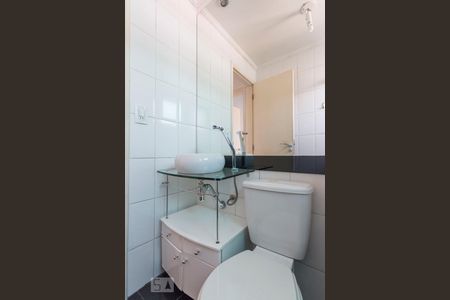 Banheiro Social de apartamento à venda com 2 quartos, 58m² em Jardim Oriental, São Paulo