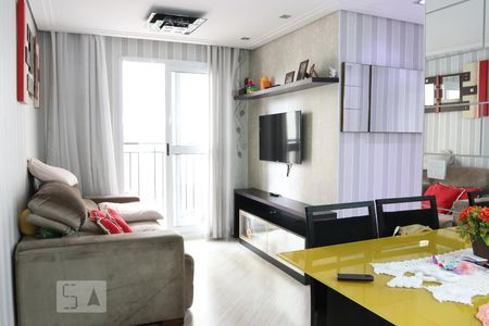 Sala de Estar de apartamento para alugar com 3 quartos, 60m² em Nova Petrópolis, São Bernardo do Campo