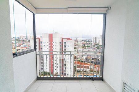 Sacada da Sala de apartamento para alugar com 2 quartos, 54m² em Vila Santa Catarina, São Paulo