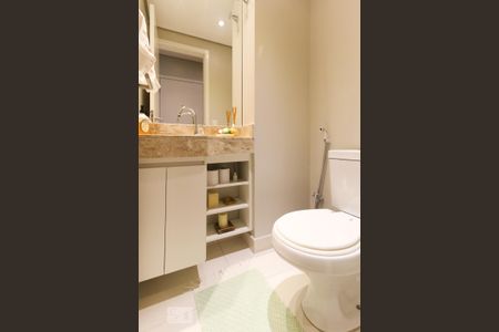 Lavabo de apartamento à venda com 3 quartos, 105m² em Jardim Caravelas, São Paulo