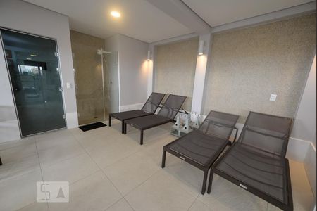 Studio para alugar com 32m², 1 quarto e 1 vagaSauna