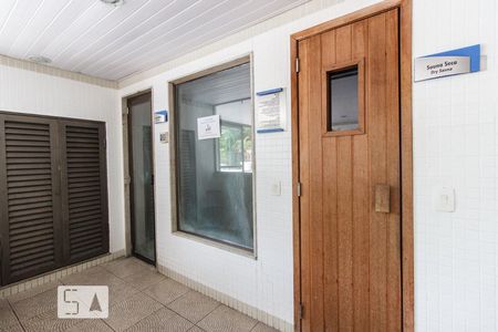 Studio para alugar com 40m², 1 quarto e 1 vagaSauna