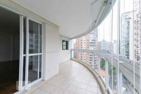 Varanda Gourmet de apartamento à venda com 3 quartos, 148m² em Moema , São Paulo