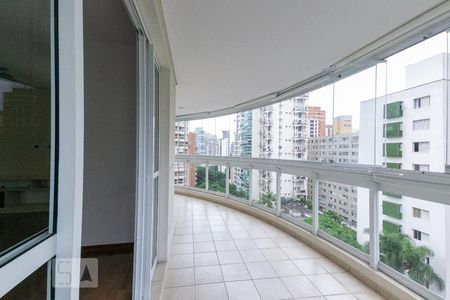 Varanda Gourmet de apartamento à venda com 3 quartos, 148m² em Moema , São Paulo