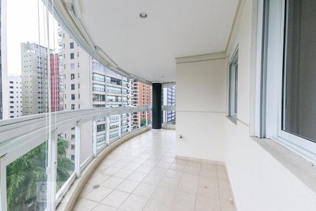 Varanda Gourmet de apartamento à venda com 3 quartos, 148m² em Moema , São Paulo