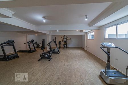 Apartamento para alugar com 46m², 1 quarto e 2 vagas Apartamento para alugar com 46m², 1 quarto e 2 vagasAcademia