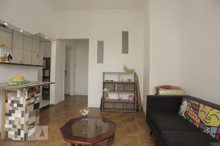 Sala de apartamento à venda com 1 quarto, 41m² em República, São Paulo
