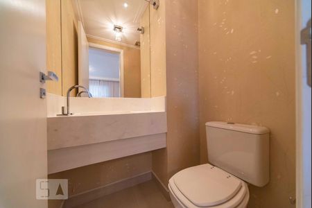 Lavabo  de apartamento à venda com 3 quartos, 128m² em Centro, Santo André