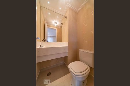 Lavabo  de apartamento à venda com 3 quartos, 128m² em Centro, Santo André