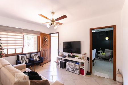 Sala de casa de condomínio à venda com 3 quartos, 130m² em Santa Tereza, Porto Alegre
