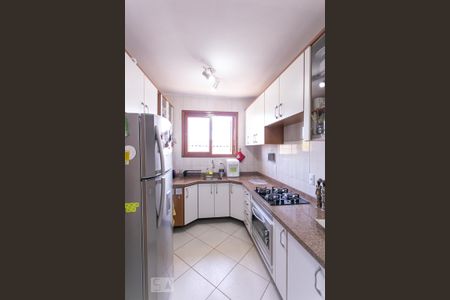 Cozinha de casa de condomínio à venda com 3 quartos, 130m² em Santa Tereza, Porto Alegre
