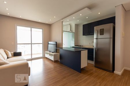 Sala de apartamento à venda com 2 quartos, 61m² em Fazenda Morumbi, São Paulo