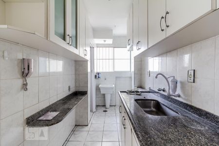 Cozinha de apartamento para alugar com 2 quartos, 62m² em Indianópolis, São Paulo