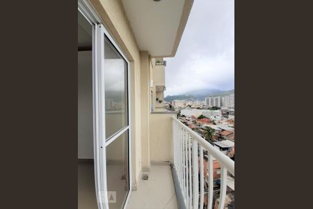 Varanda da Sala de apartamento para alugar com 2 quartos, 49m² em Todos Os Santos, Rio de Janeiro